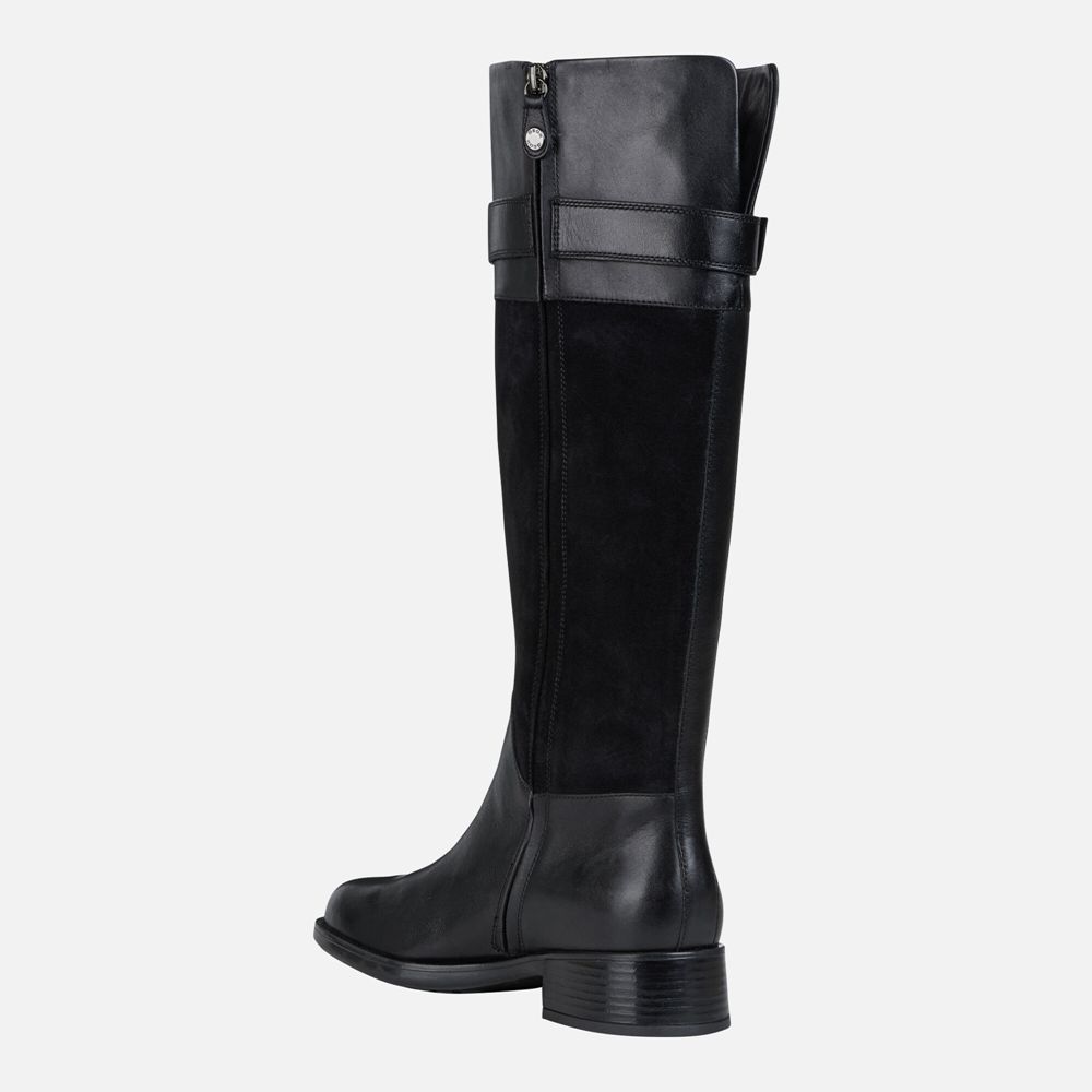 Botas Geox Senhora Pretas - Resia - LTXKY9436